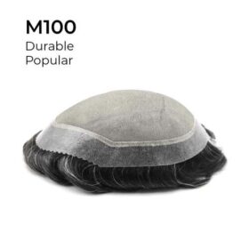Mens Toupee M100 6.5″x 8.5″ Mono Top Wholesale