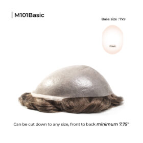 Toupee M101 Basic Thin Skin Hair Piece for Men – Basic Version Wholesale